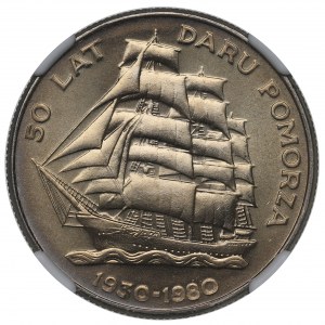 PRL 20 gold 1980 Gift of the Pomeranian - NGC MS66