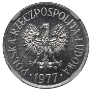 PRL, 10 pennies 1977 - NGC MS65 EN