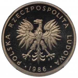 PRL, 20 złotych 1986 - NGC PF69 Ultra Cameo