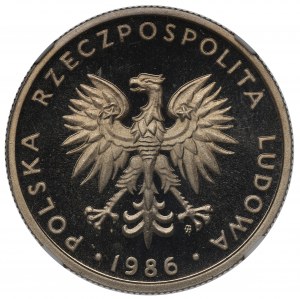 PRL, 20 zloty 1986 - NGC PF69 Ultra Cameo