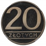 PRL, 20 złotych 1986 - NGC PF69 Ultra Cameo