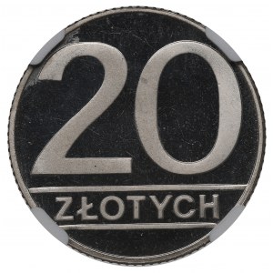 PRL, 20 złotych 1989 - NGC PF68 Ultra Cameo