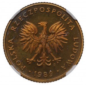 PRL, 10 zloty 1989 - NGC PF67 Cameo