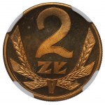 PRL, 2 złote 1988 - NGC PF66 Ultra Cameo