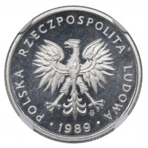 PRL, 2 złote 1989 - NGC PF66 Ultra Cameo