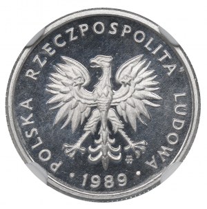 PRL, 2 zloty 1989 - NGC PF66 Ultra Cameo