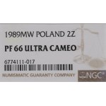 PRL, 2 złote 1989 - NGC PF66 Ultra Cameo