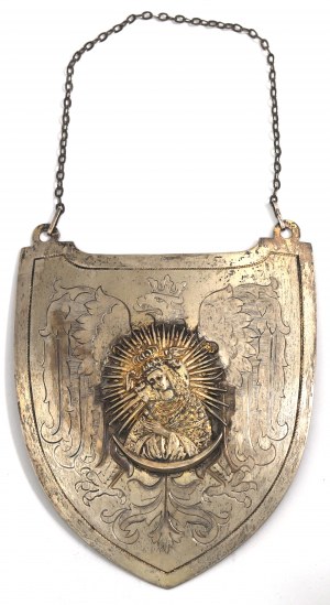 II RP, Impressive patriotic guttergraph Our Lady of Ostra Brama