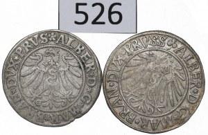 Germany, Preussen, Albrecht Hohenzollern, Lot of groschen 1532-41