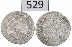 Germany, Preussen, Albrecht Hohenzollern, Lot of groschen 1535-38