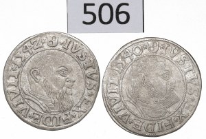Germany, Preussen, Albrecht Hohenzollern, Lot of groschen 1540-42