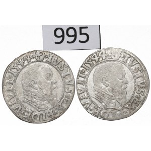 Germany, Preussen, Albrecht Hohenzollern, Lot of groschen 1544