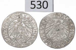 Germany, Preussen, Albrecht Hohenzollern, Lot of groschen 1542-44