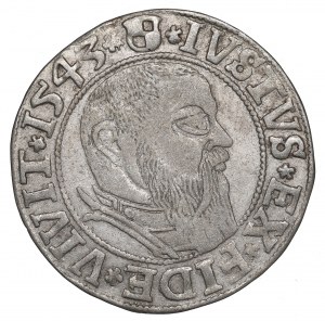 Germany, Preussen, Albrecht Hohenzollern, Groschen 1543, Konigsberg