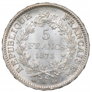 Francúzsko, 5 frankov 1873
