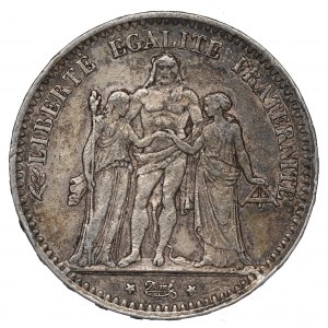 France, 5 francs 1876