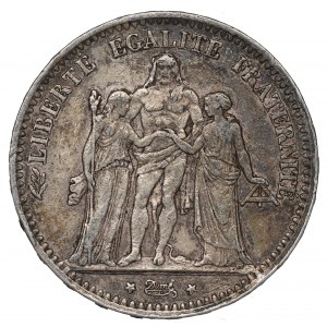 France, 5 francs 1876