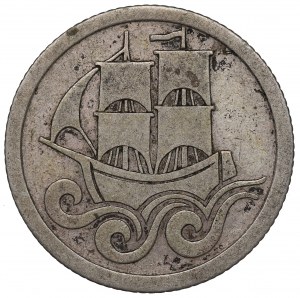 Free City of Danzig, 1/2 gulden 1923