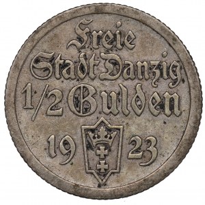 Free City of Danzig, 1/2 gulden 1923