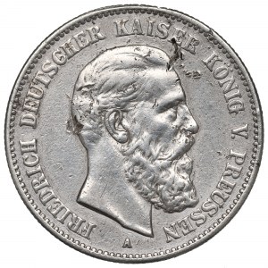 Germany, Preussen, 2 mark 1888