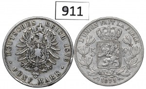 Belgium and Germany, Lot of coins