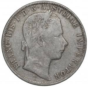 Austria, Franz Joseph I, 1 florin 1858 V