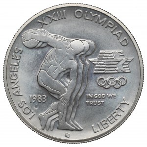 USA, 1 dollar 1983 Olympic games Los Angeles