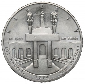 USA, 1 dollar 1984 Olympic games Los Angeles