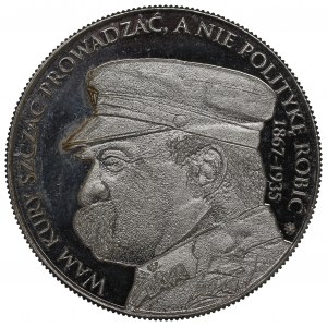 Czechy, Medal Piłsudski - Kremnica srebro