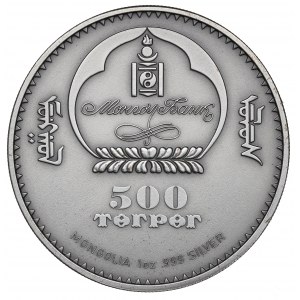 Mongolia, 500 togrog 2007