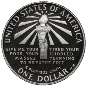 USA, Dolar 1986