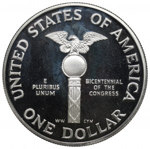 USA, 1 dollar 1989