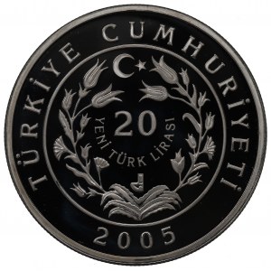 Turkiye, 20 lirasi 2005