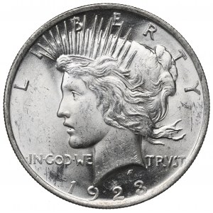 USA, 1 peace dollar 1923