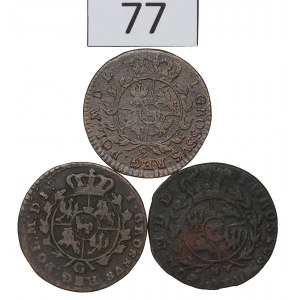 Poniatowski, Zestaw grosz 1765-92