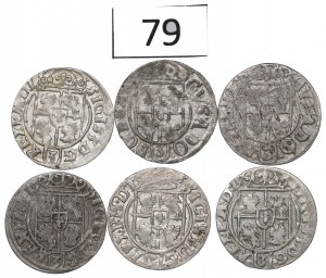 Sigismund III Vasa and Gustavus Adolphus, Set of half-tracks 1622-32