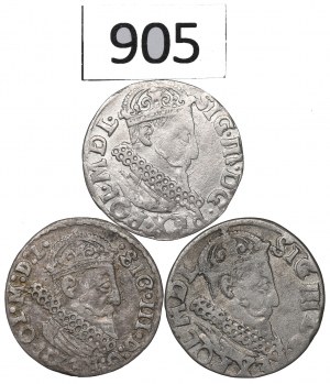 Sigismund III Vasa, Trojak set 1621-23, Krakow