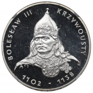 PRL, 200 złotych 1982 - Bolesław Krzywousty NGC PF68 Ultra Cameo