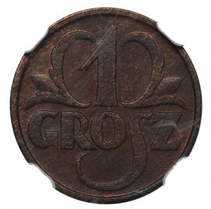 II RP, 1 penny 1930 - NGC MS63 RB