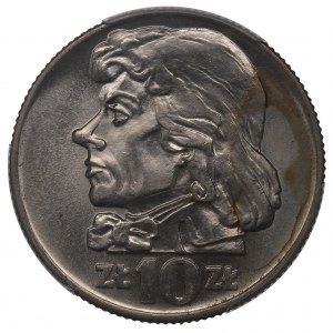 PRL, 10 zloty 1959 Kosciuszko - PCGS MS64