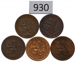 Czechoslovakia, Lot 10 heller 1923-35