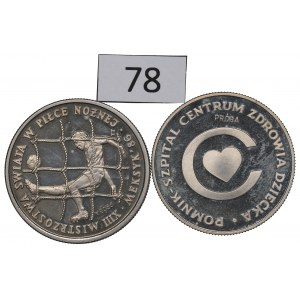 Polská lidová republika, sada 20-200 zlatých 1979-85 - zkoušky