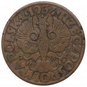 II Republic of Poland, 5 groschen 1934