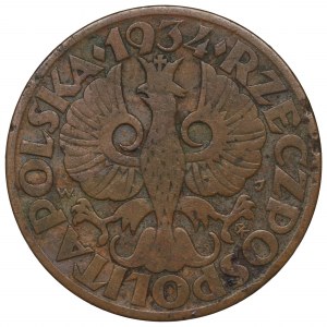 II Republic of Poland, 5 groschen 1934