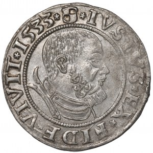 Germany, Preussen, Albrecht Hohenzollern, Groschen 1533, Konigsberg
