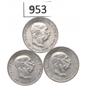 Austria, Lot 1 crown 1915