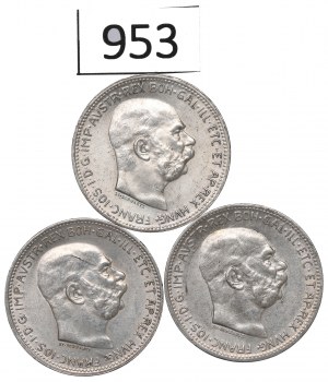 Austria, Lot 1 crown 1915