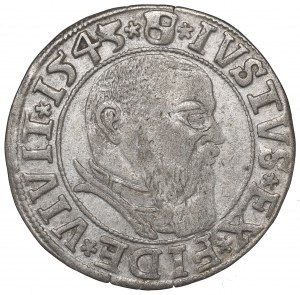 Germany, Preussen, Albrecht Hohenzollern, Groschen 1543, Konigsberg
