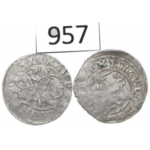 Alexander Jagellon, lot of Halfgroats without date, Vilnius