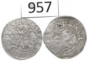 Alexander Jagellon, lot of Halfgroats without date, Vilnius